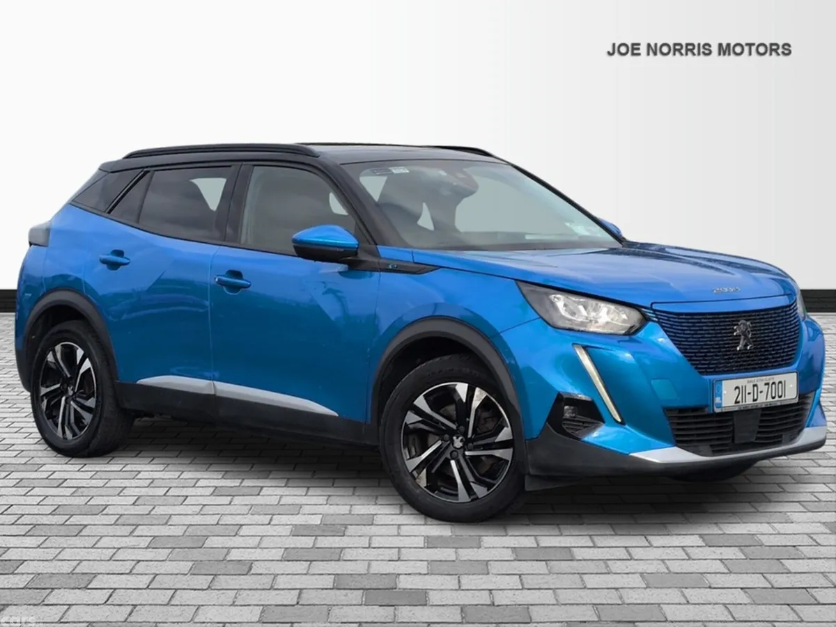 Peugeot 2008 MPV, Electric, 2021, Blue