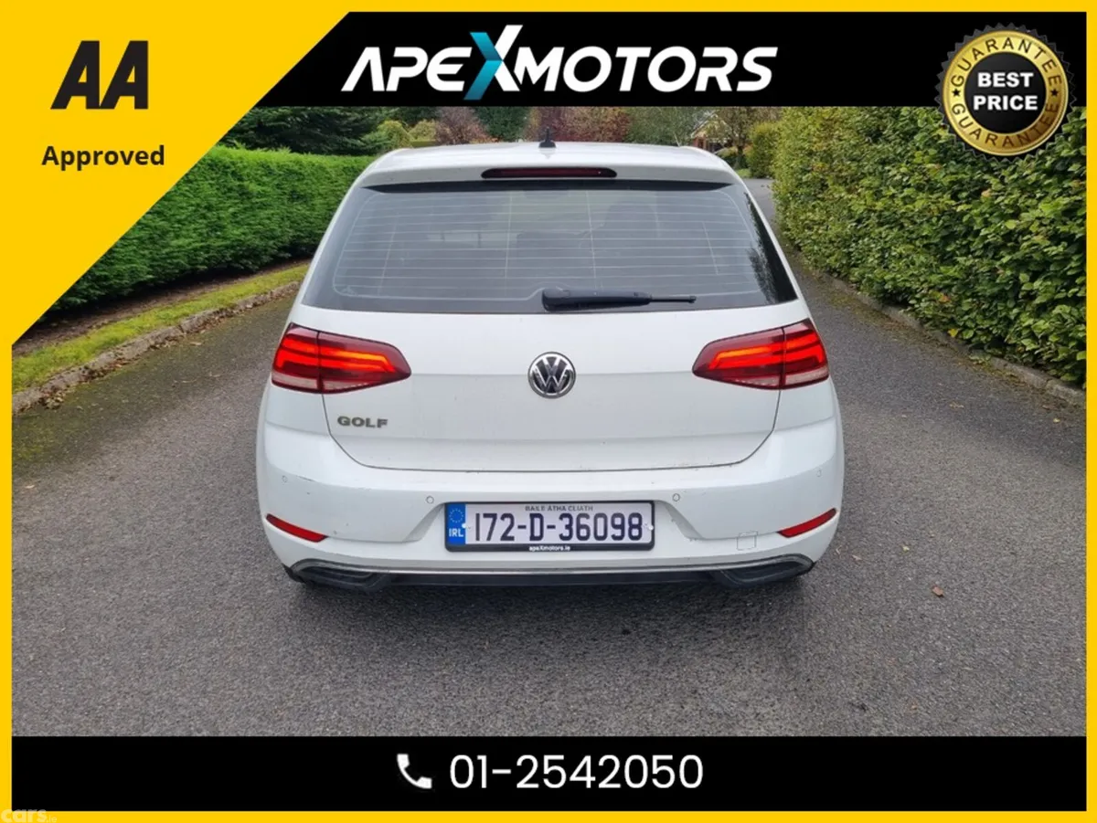 Volkswagen Golf Hatchback, Petrol, 2017, White