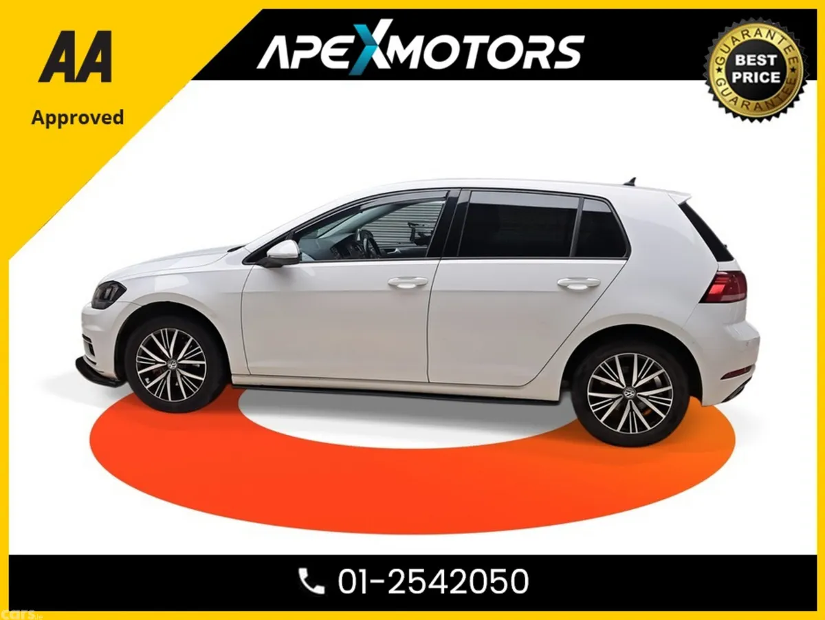Volkswagen Golf Hatchback, Petrol, 2017, White