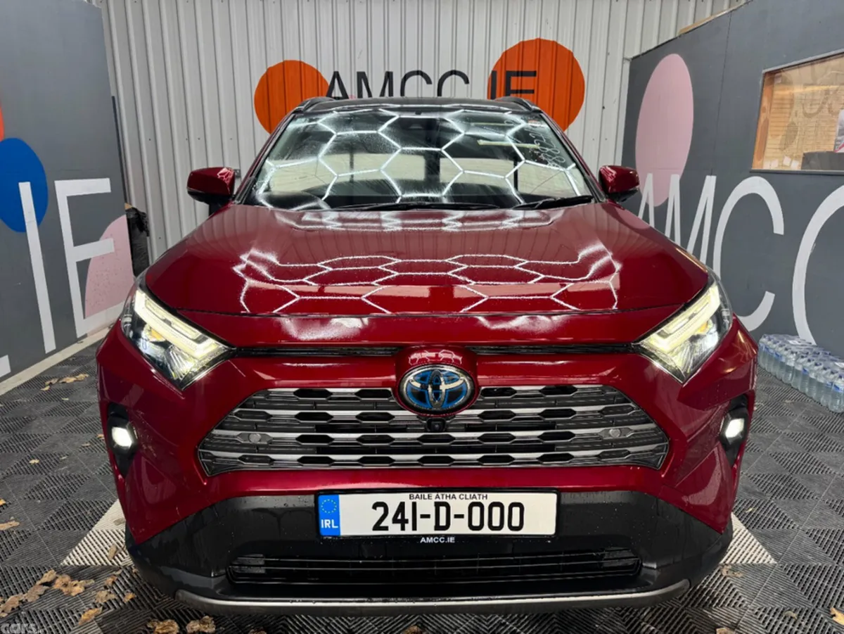 Toyota RAV4 SUV, Petrol Hybrid, 2024, Red