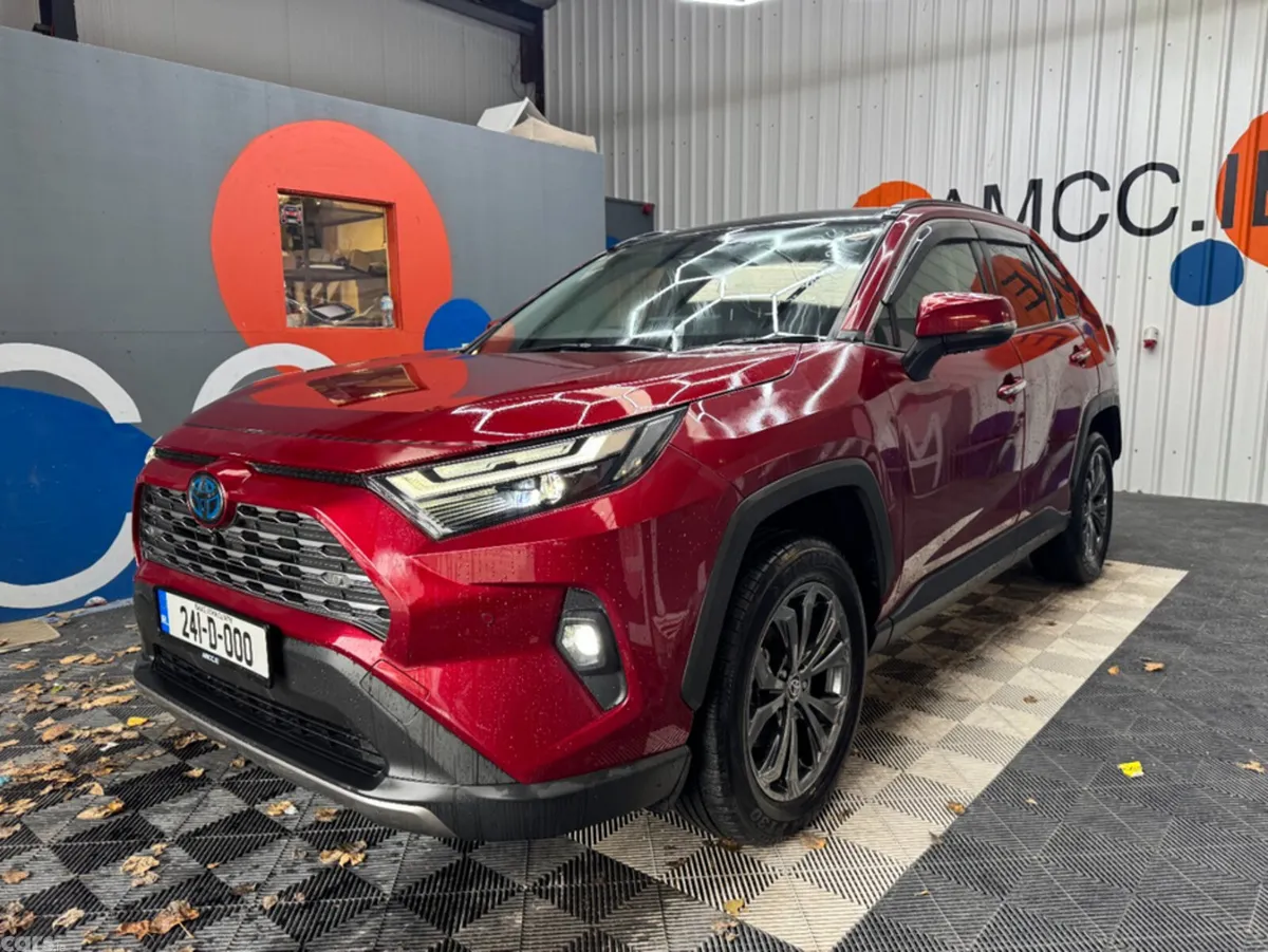Toyota RAV4 SUV, Petrol Hybrid, 2024, Red