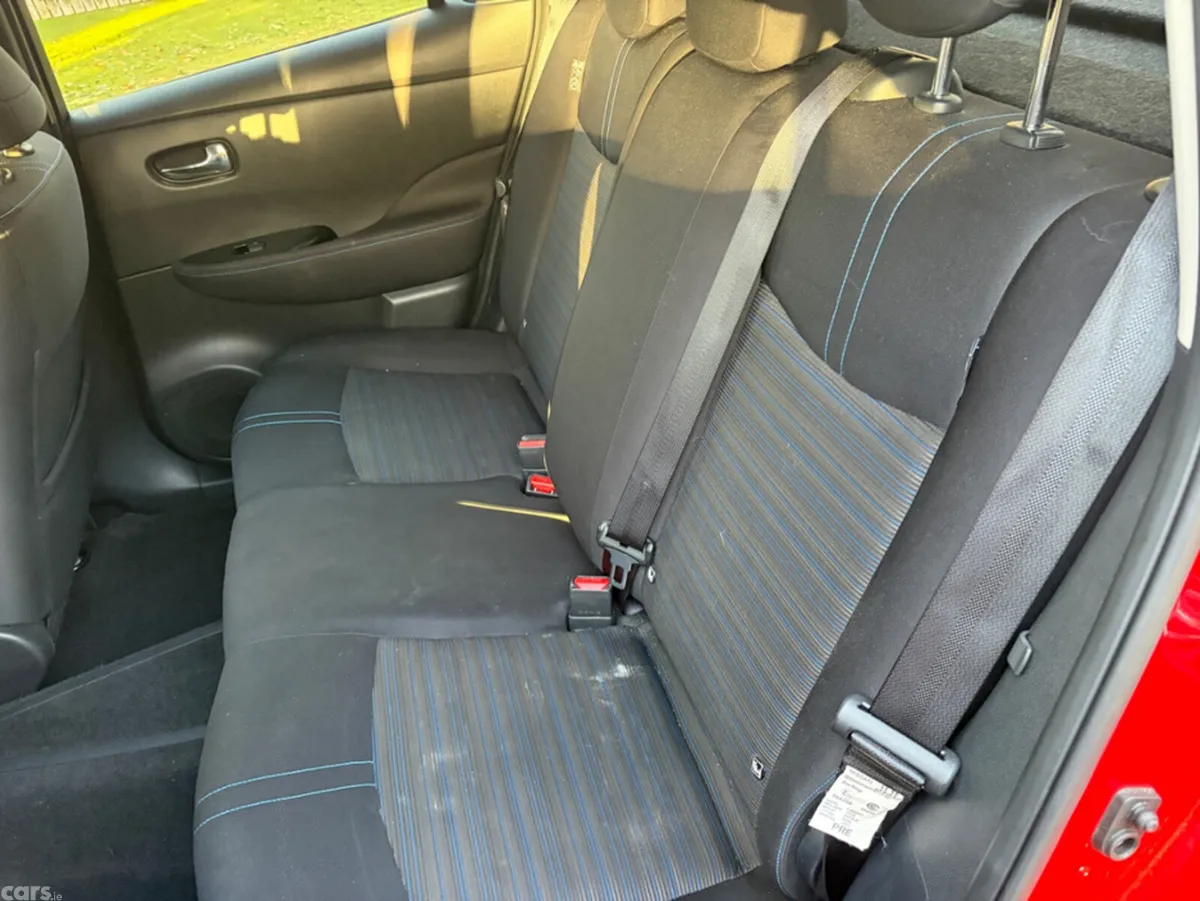 Nissan Leaf Hatchback, Electric, 2019, Red