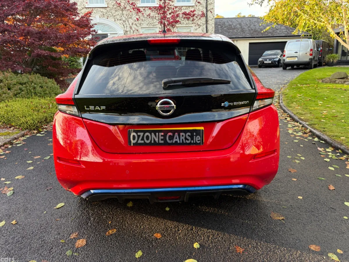 Nissan Leaf Hatchback, Electric, 2019, Red