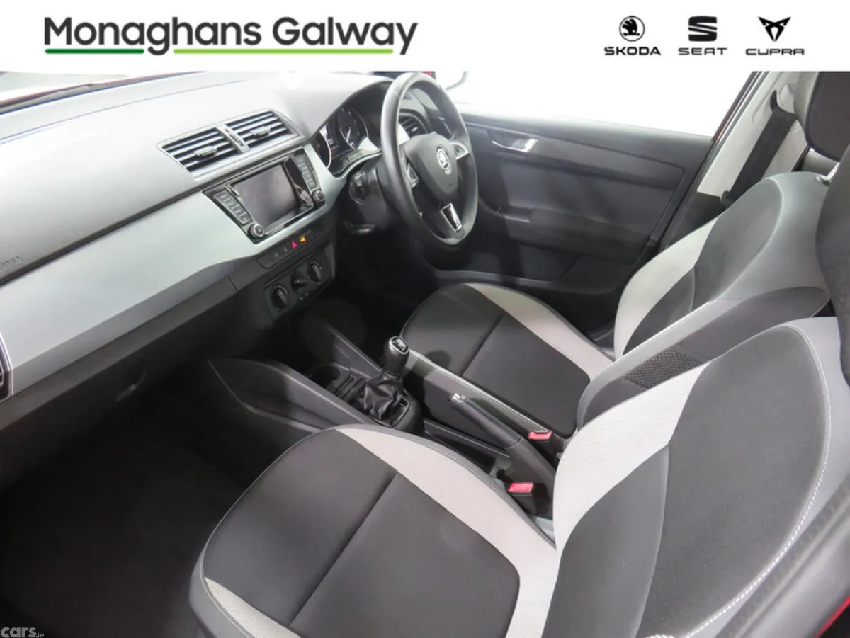 Skoda Fabia Hatchback, Petrol, 2018, Red