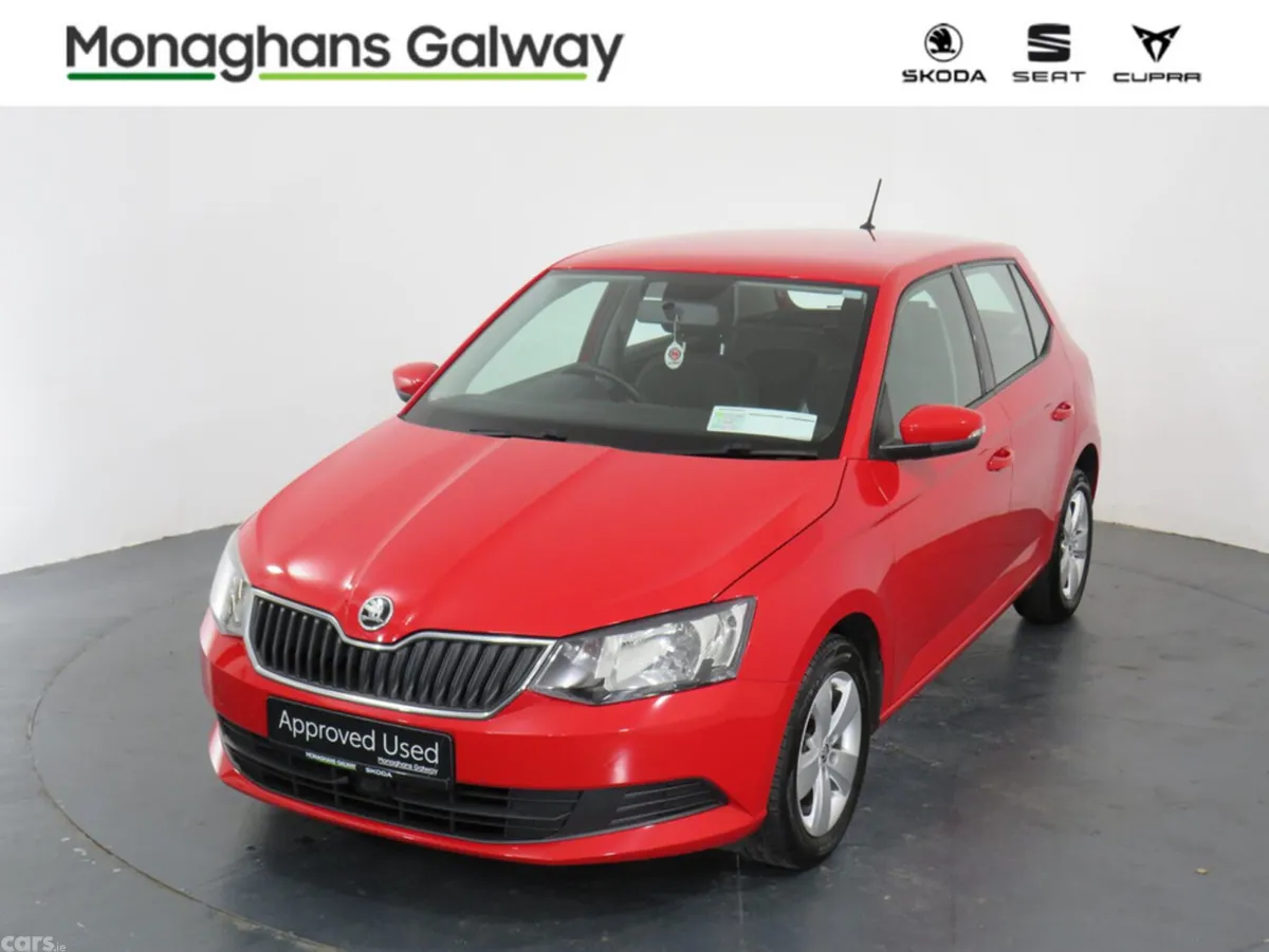 Skoda Fabia Hatchback, Petrol, 2018, Red