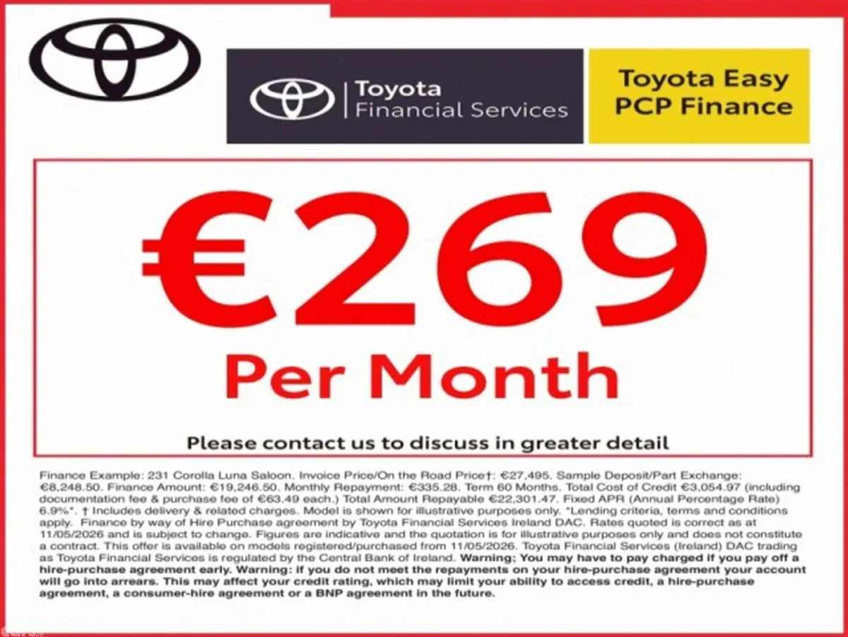Toyota Yaris Hatchback, Petrol Hybrid, 2024, Grey