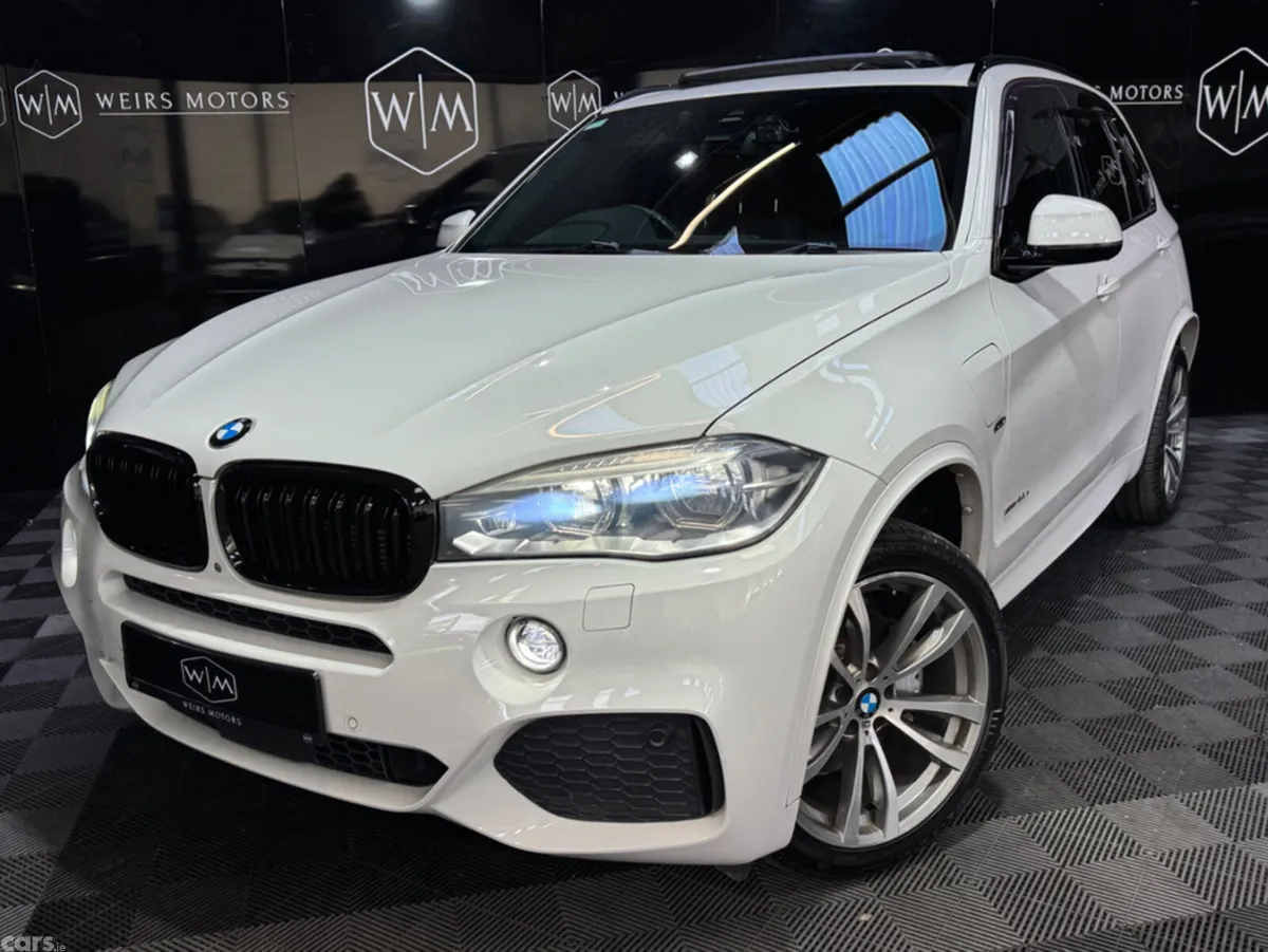 BMW X5 SUV, Petrol Plug-in Hybrid, 2016, White
