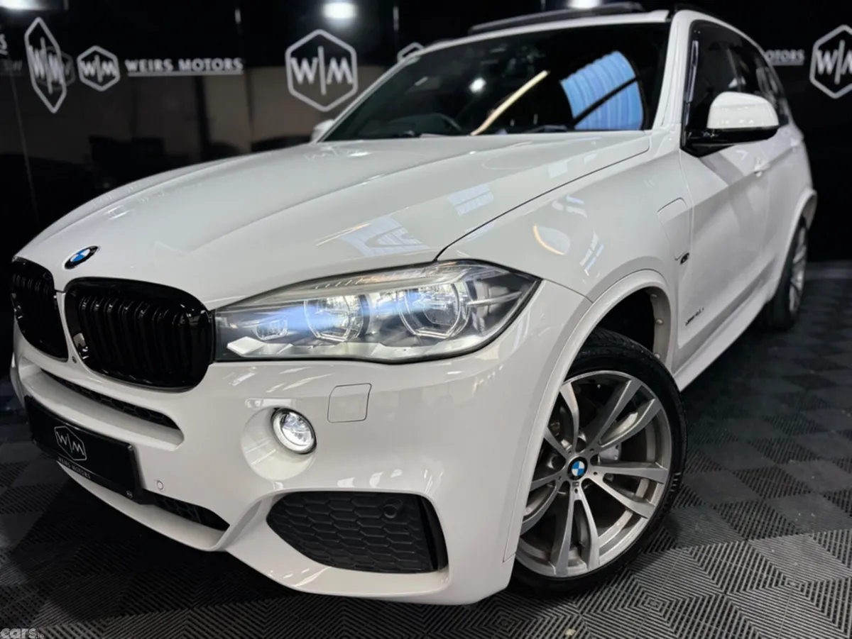 BMW X5 SUV, Petrol Plug-in Hybrid, 2016, White