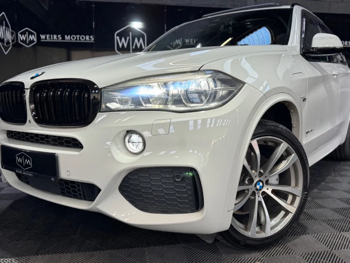 BMW X5 SUV, Petrol Plug-in Hybrid, 2016, White