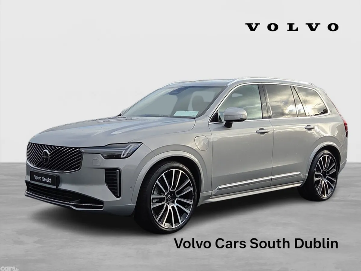 Volvo XC90 SUV, Petrol Plug-in Hybrid, 2025, Silver