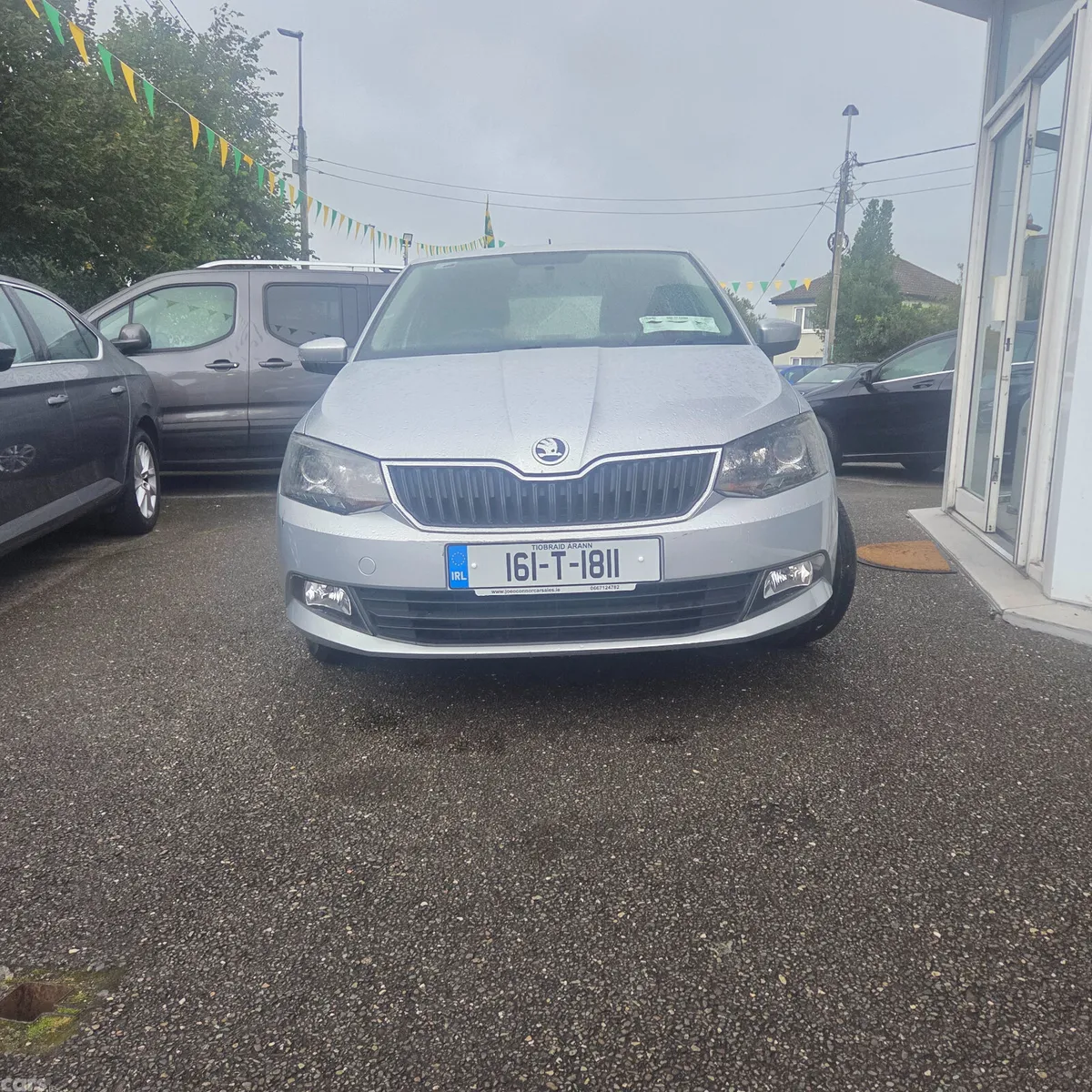 Skoda Fabia Hatchback, Petrol, 2016, Silver