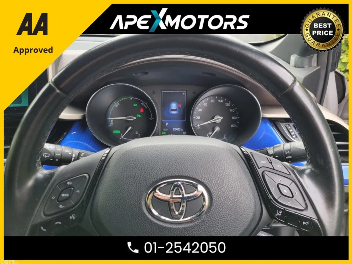 Toyota C-HR Hatchback, Petrol Hybrid, 2018, Silver
