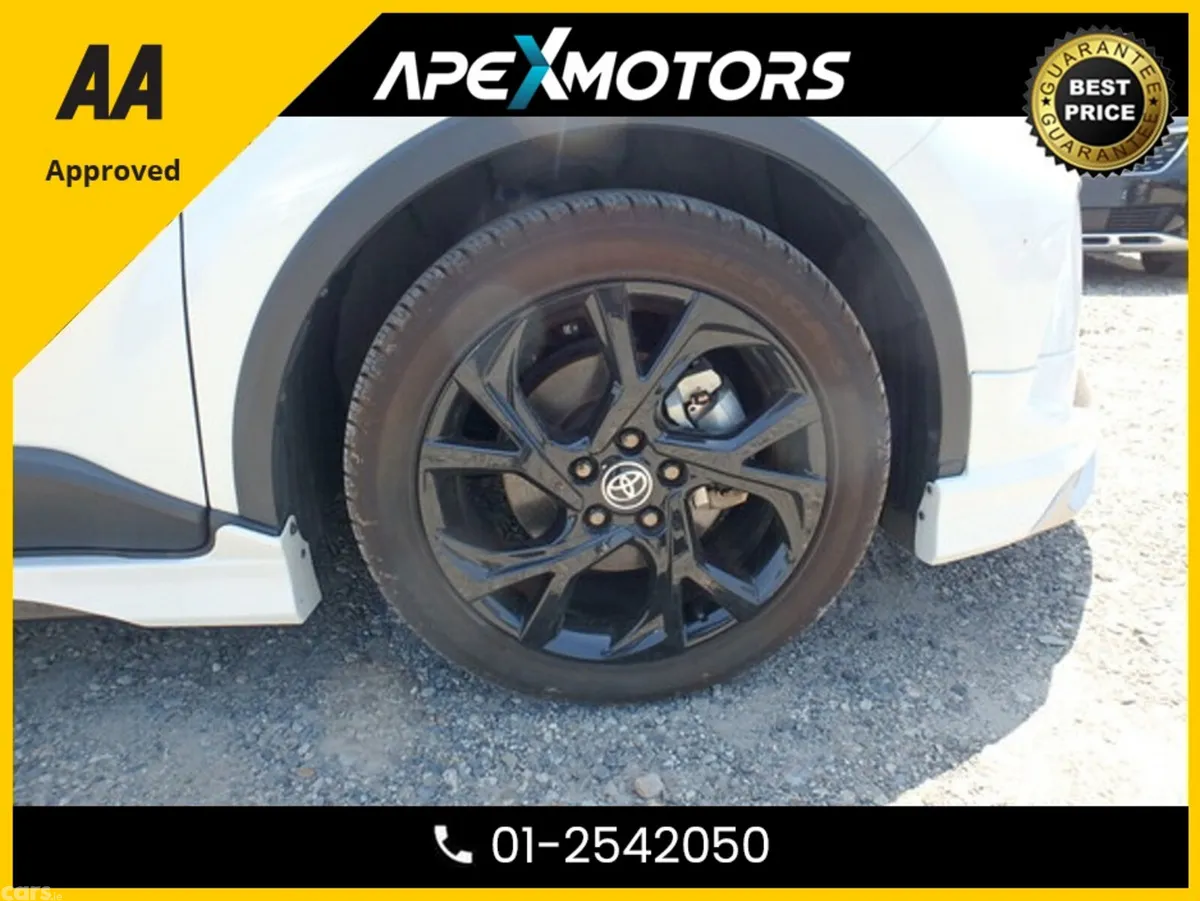 Toyota C-HR SUV, Petrol Hybrid, 2021, White