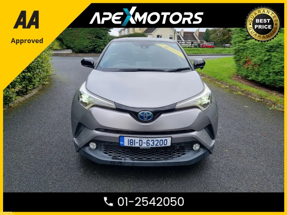 Toyota C-HR Hatchback, Petrol Hybrid, 2018, Silver