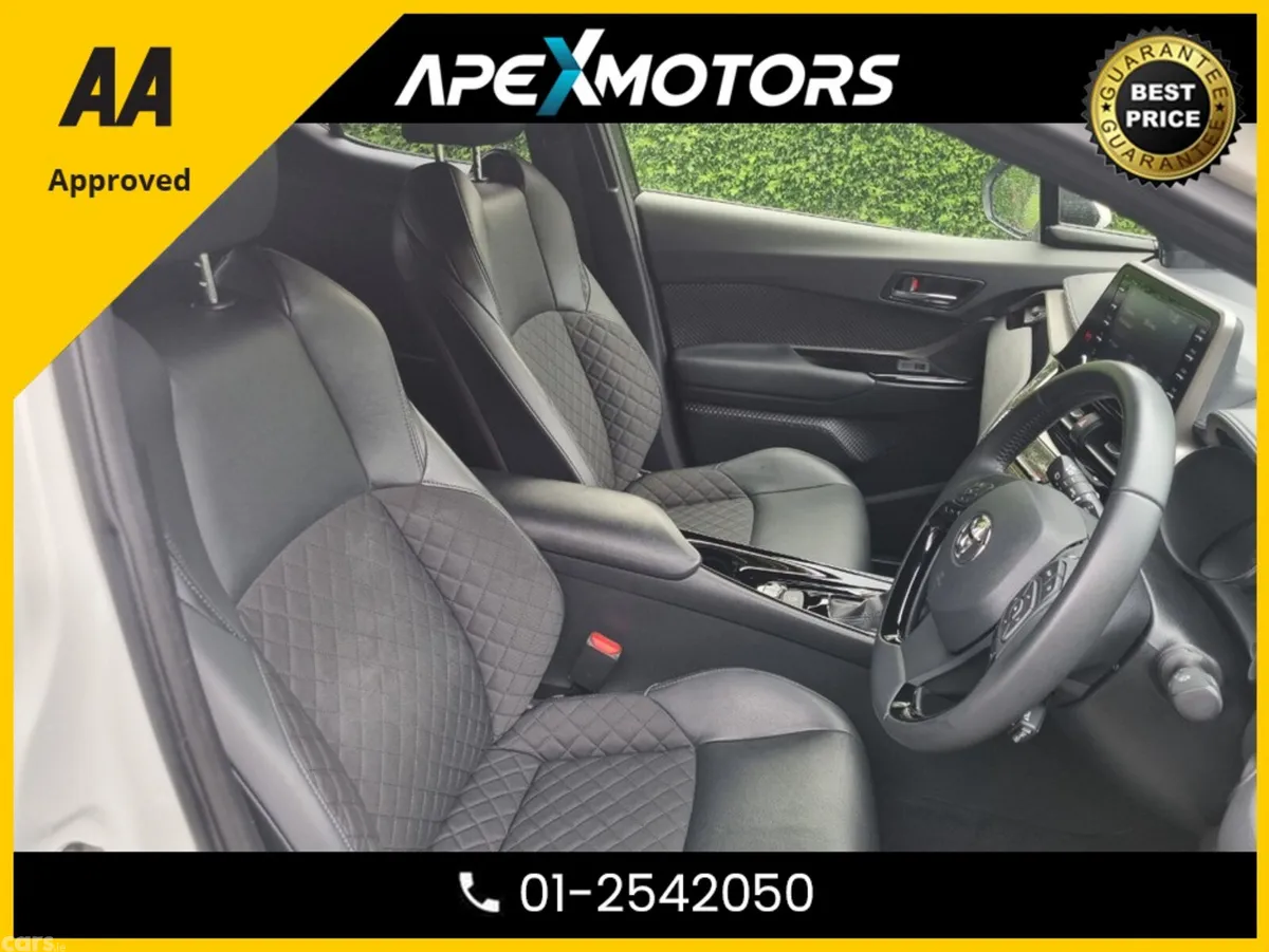 Toyota C-HR SUV, Petrol Hybrid, 2021, White