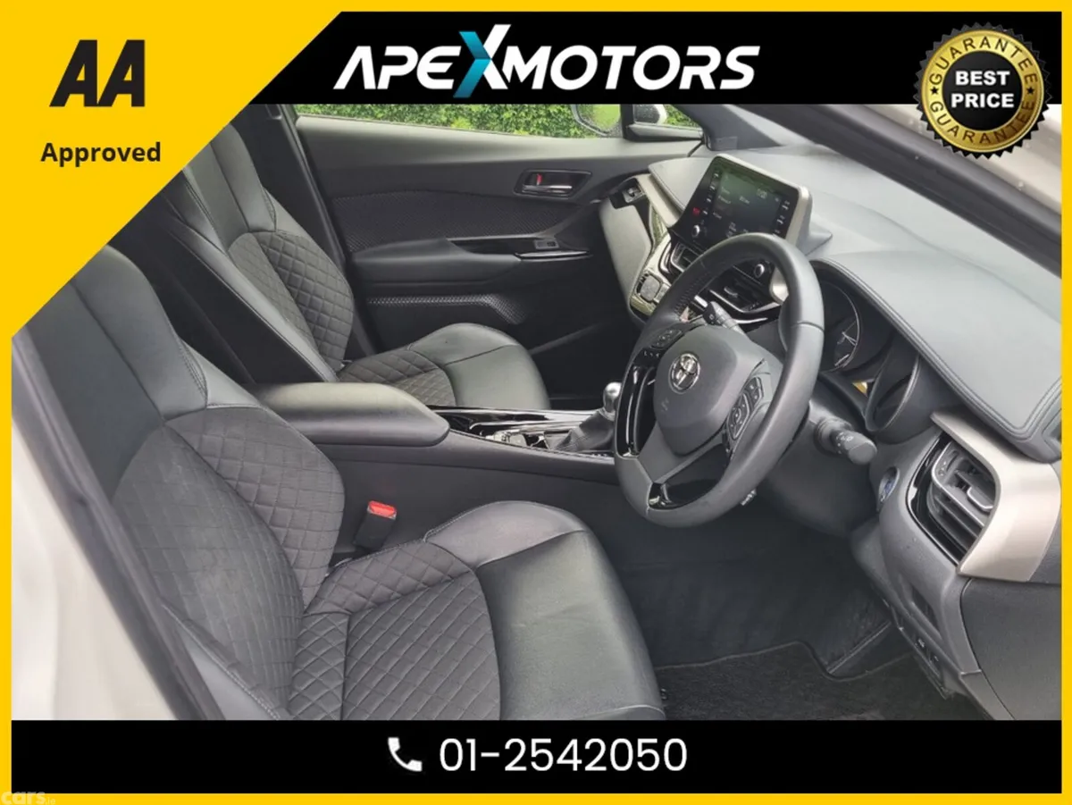 Toyota C-HR SUV, Petrol Hybrid, 2021, White