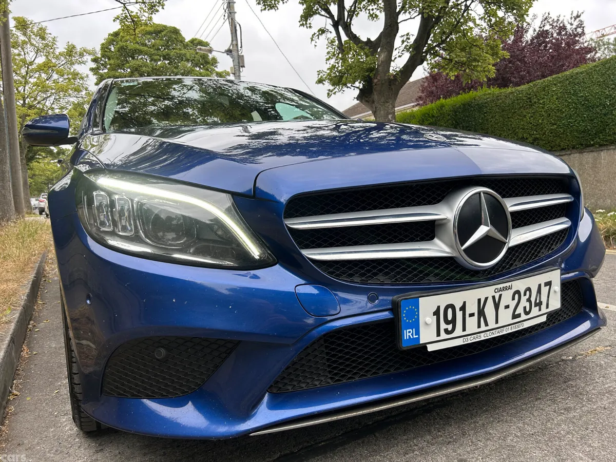 Mercedes-Benz C-Class Saloon, Diesel, 2019, Blue