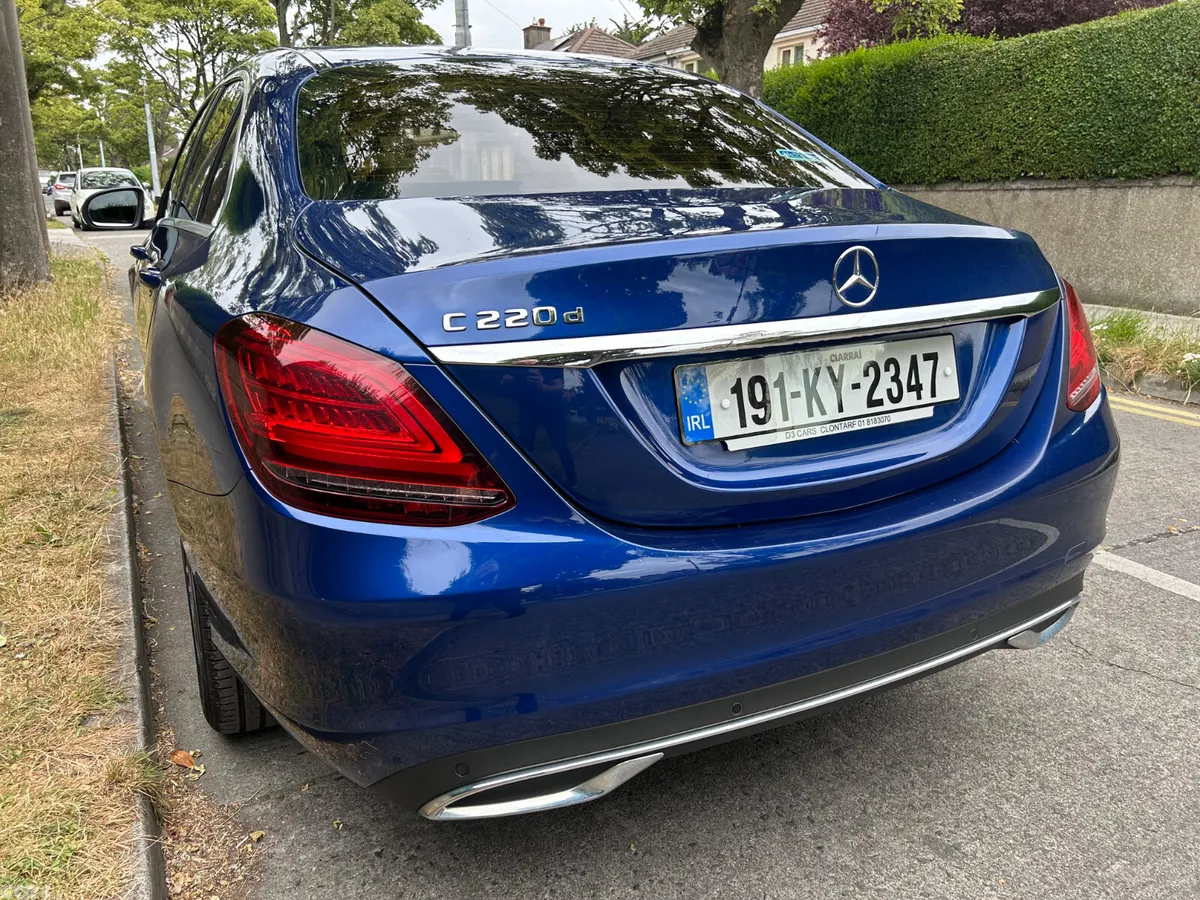 Mercedes-Benz C-Class Saloon, Diesel, 2019, Blue