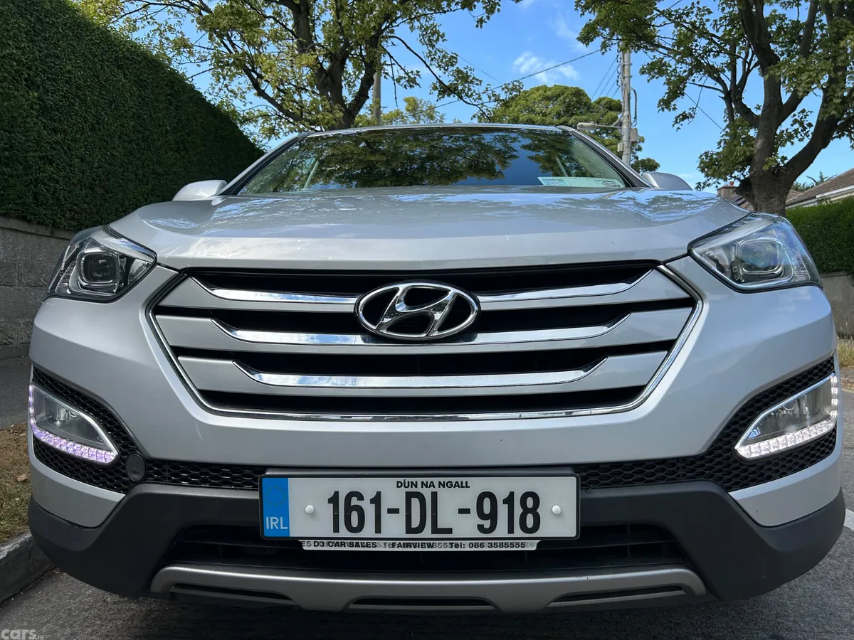 Hyundai Santa Fe SUV, Diesel, 2016, Silver