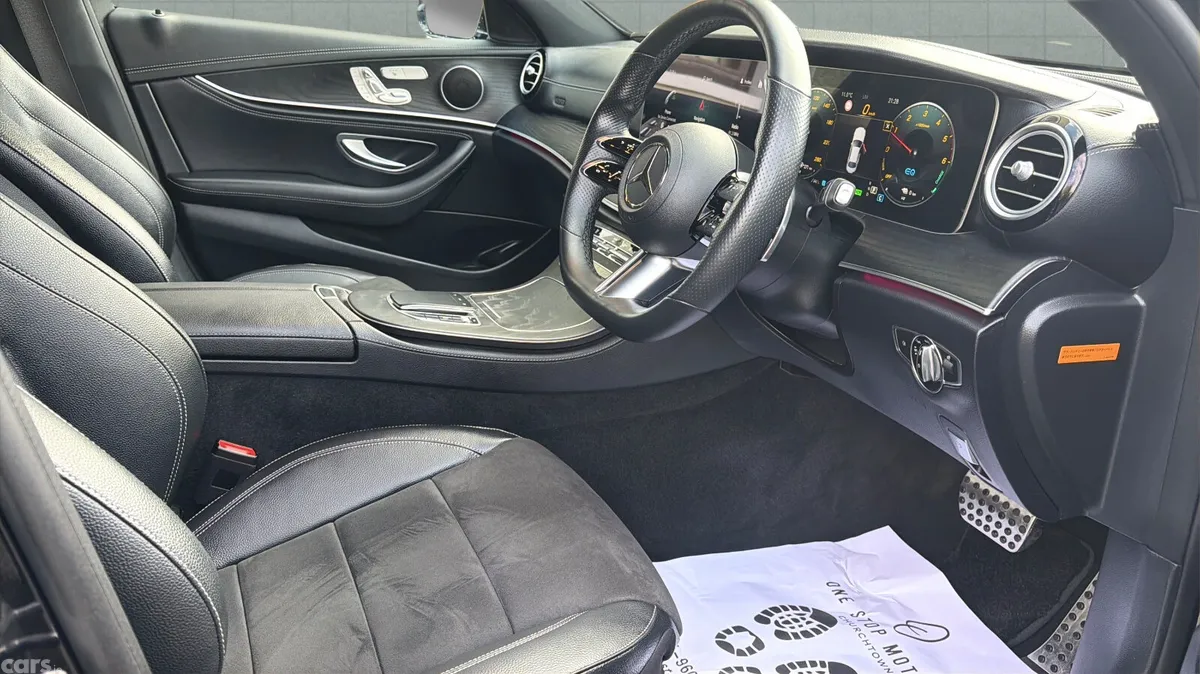 Mercedes-Benz E-Class Saloon, Diesel Plug-in Hybrid, 2021, Black
