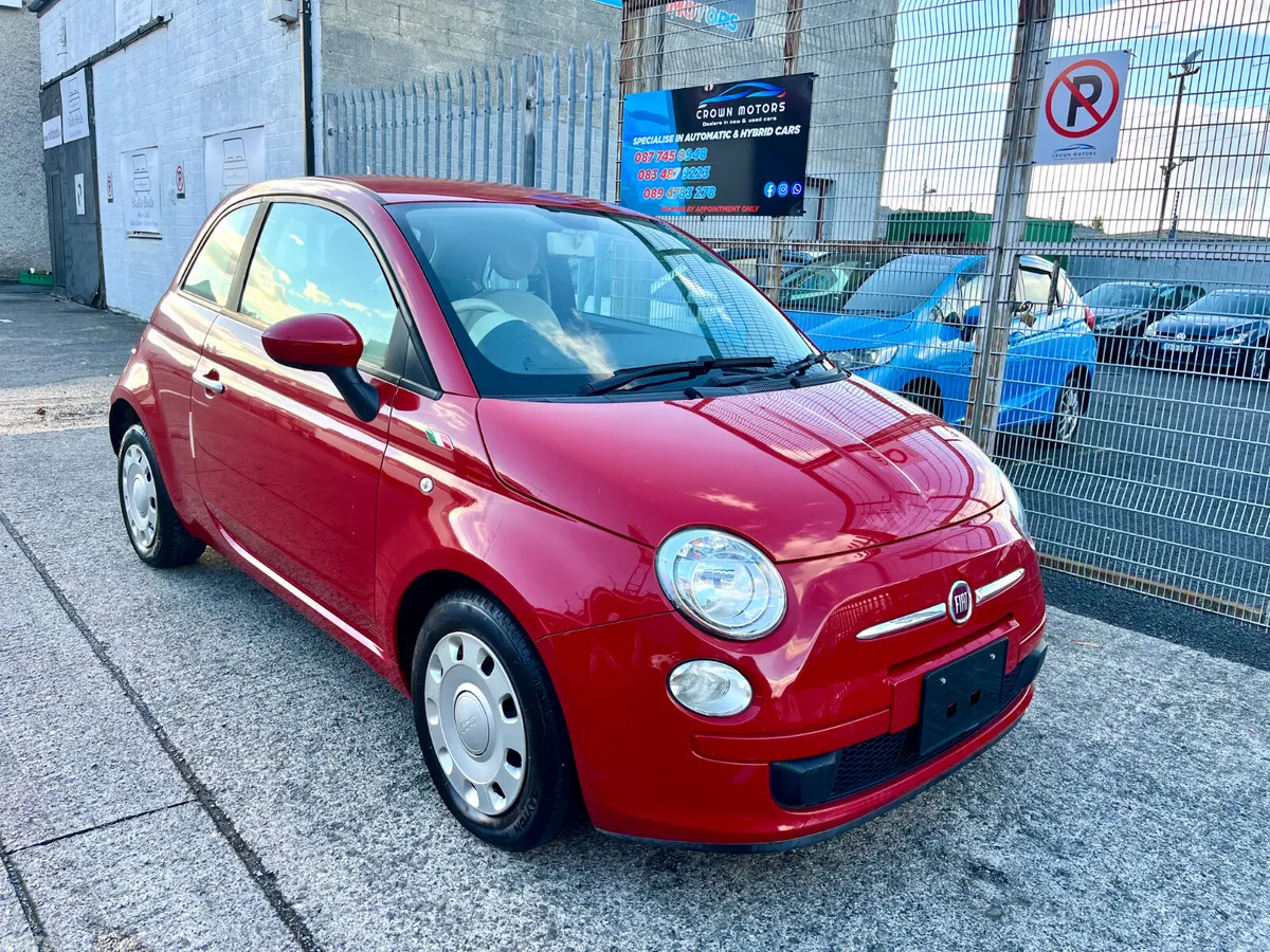 Fiat 500 Hatchback, Petrol, 2014, Red