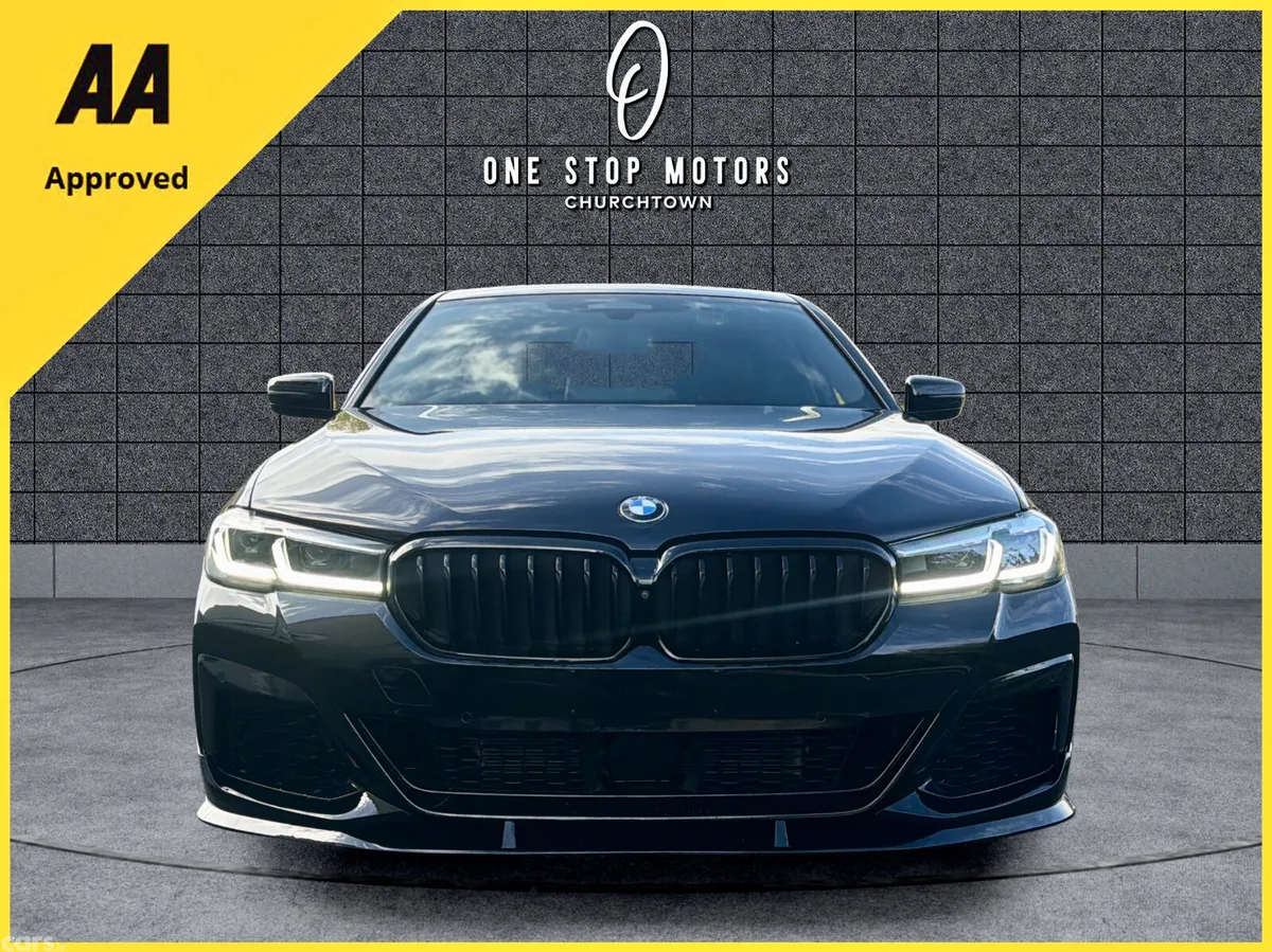 BMW 5-Series Saloon, Petrol Plug-in Hybrid, 2021, Black