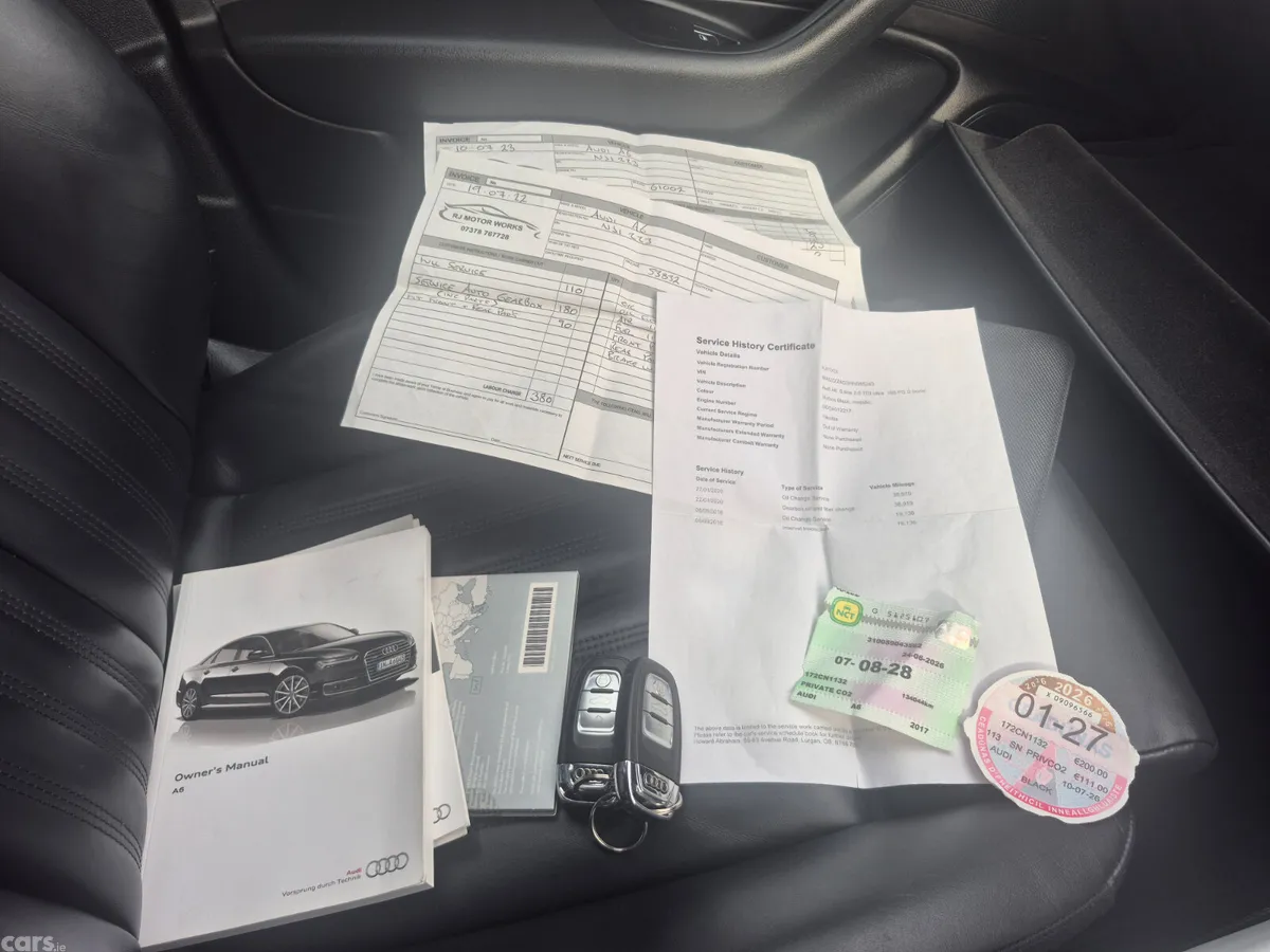 Audi A6 Saloon, Diesel, 2017, Black