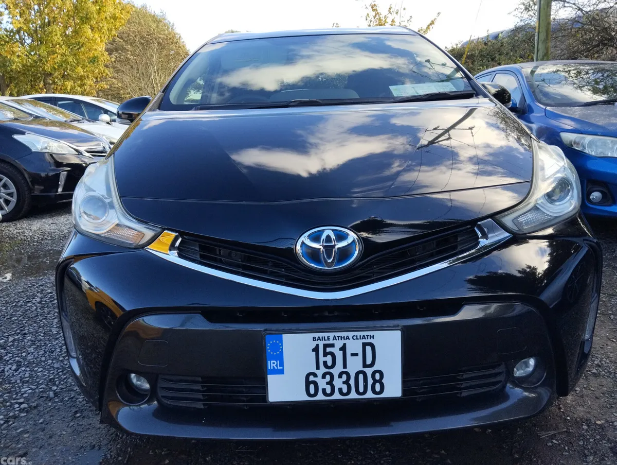 Toyota Prius MPV, Petrol Hybrid, 2015, Black