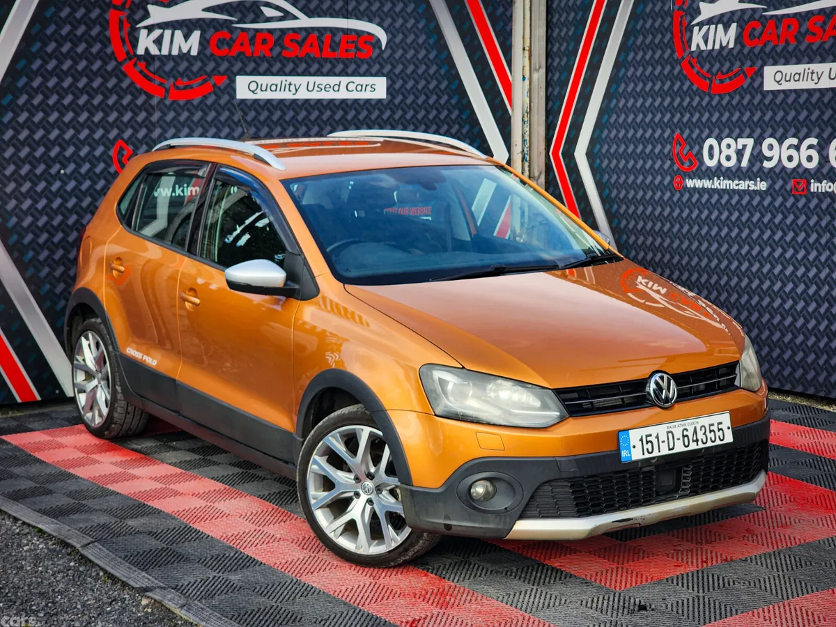 Volkswagen Polo Hatchback, Petrol, 2015, Orange