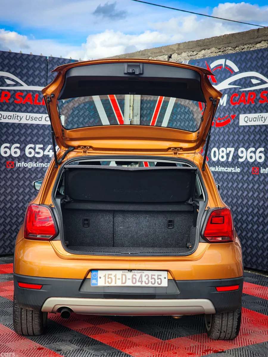 Volkswagen Polo Hatchback, Petrol, 2015, Orange