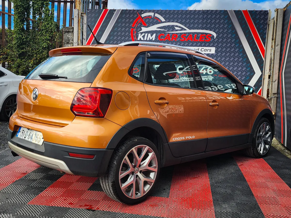 Volkswagen Polo Hatchback, Petrol, 2015, Orange
