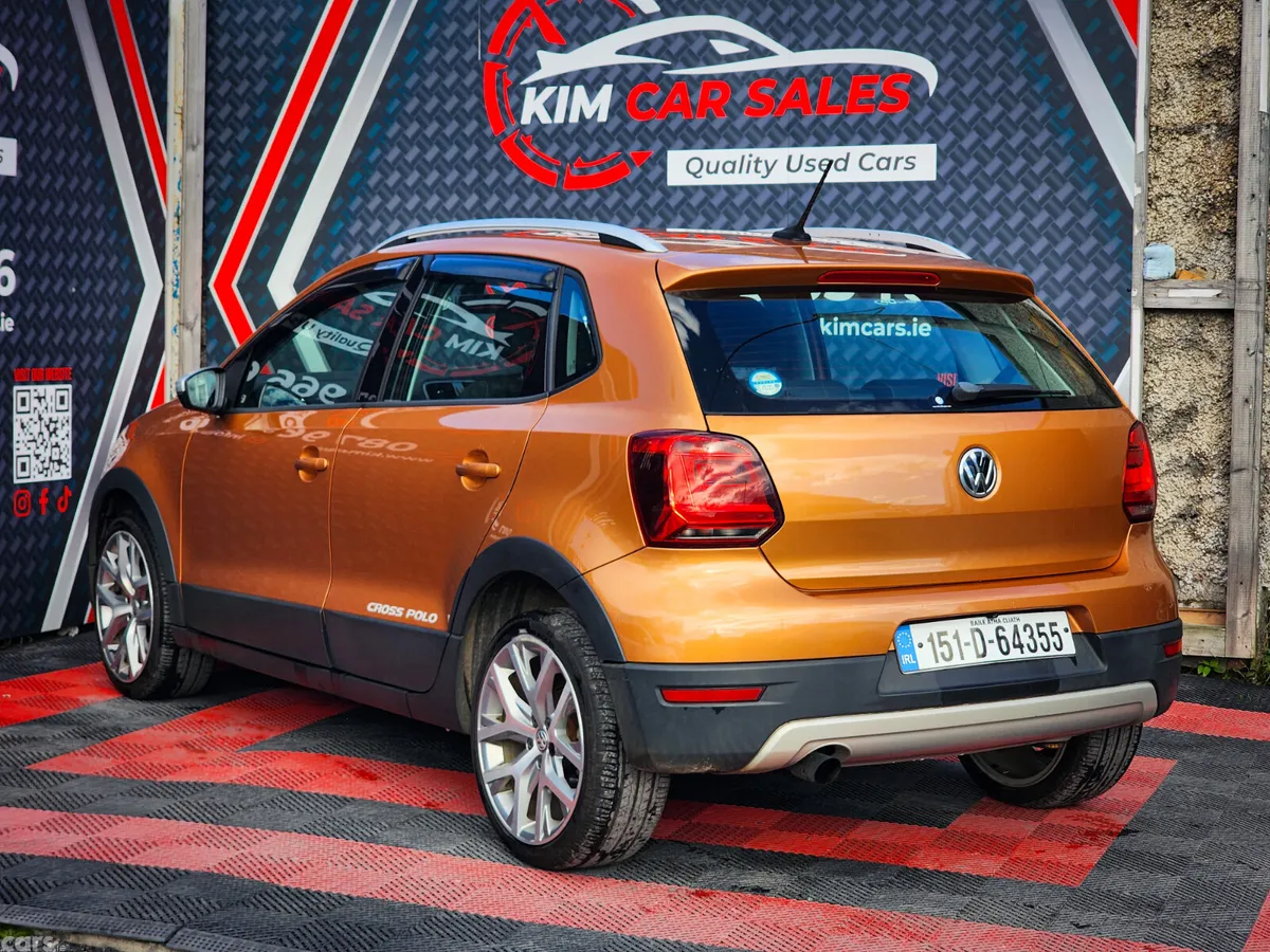 Volkswagen Polo Hatchback, Petrol, 2015, Orange
