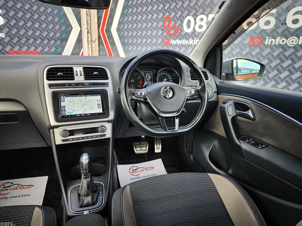 Volkswagen Polo Hatchback, Petrol, 2015, Orange