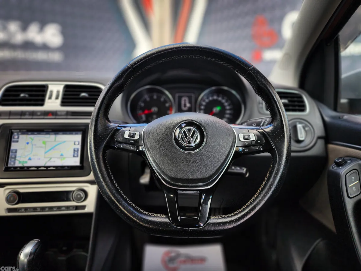 Volkswagen Polo Hatchback, Petrol, 2015, Orange
