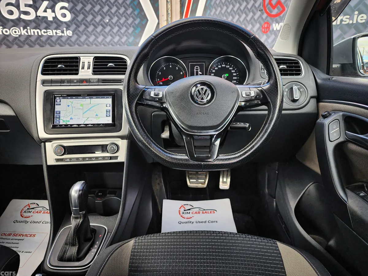 Volkswagen Polo Hatchback, Petrol, 2015, Orange