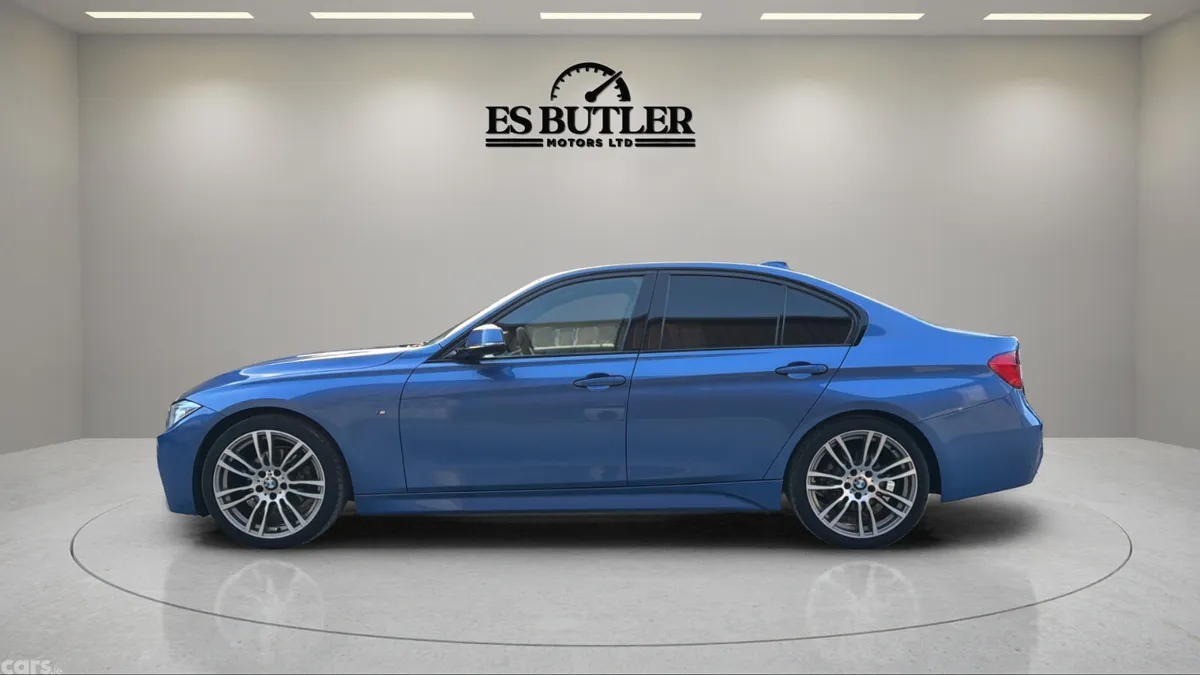 BMW 3-Series Saloon, Diesel, 2015, Blue