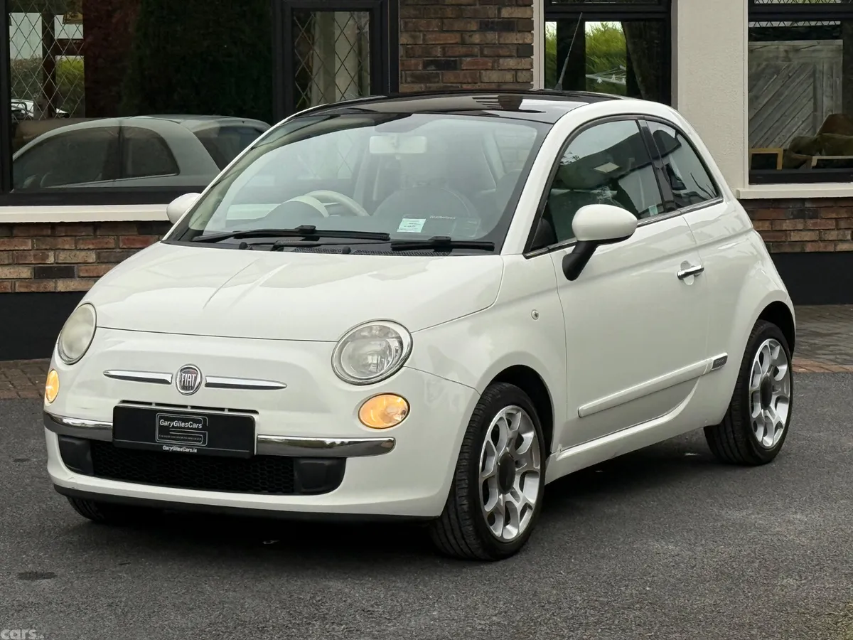 Fiat 500 Hatchback, Petrol, 2012, White