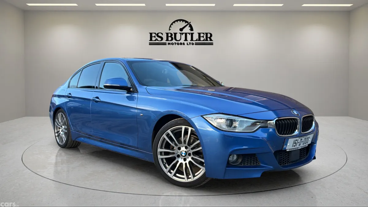 BMW 3-Series Saloon, Diesel, 2015, Blue