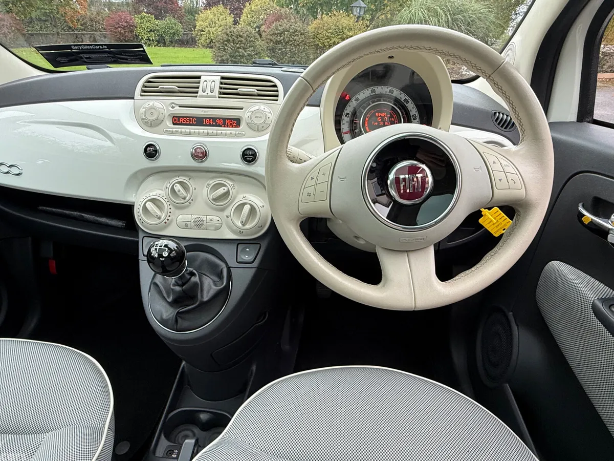 Fiat 500 Hatchback, Petrol, 2012, White