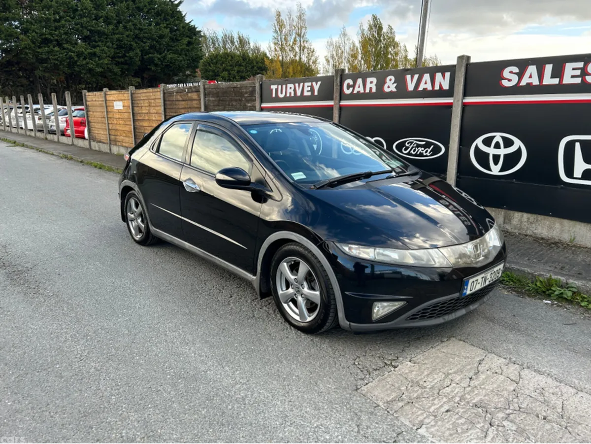 Honda Civic Hatchback, Petrol, 2007, Black