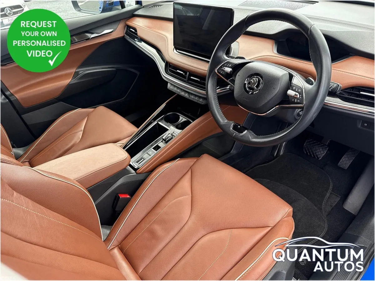 Skoda Enyaq SUV, Electric, 2023, Blue