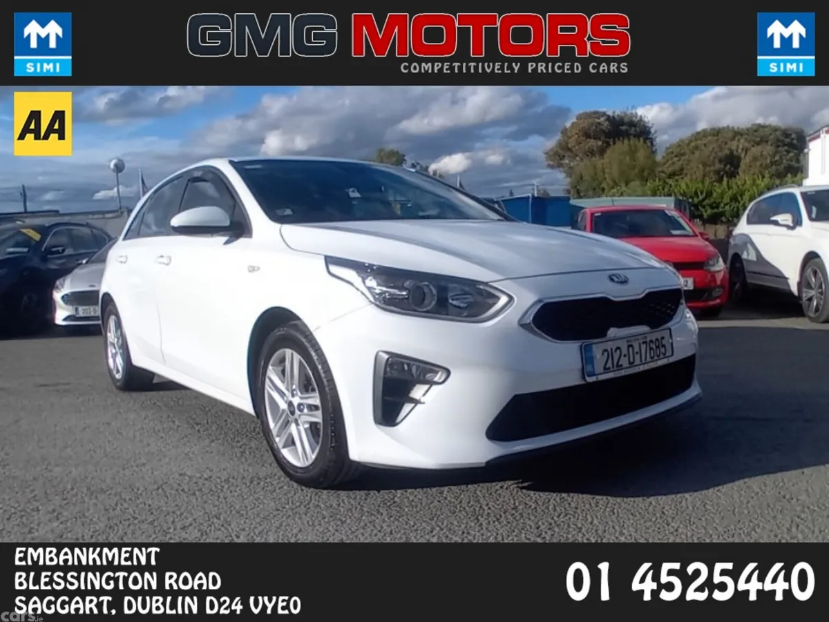 Kia Ceed Hatchback, Diesel, 2021, White