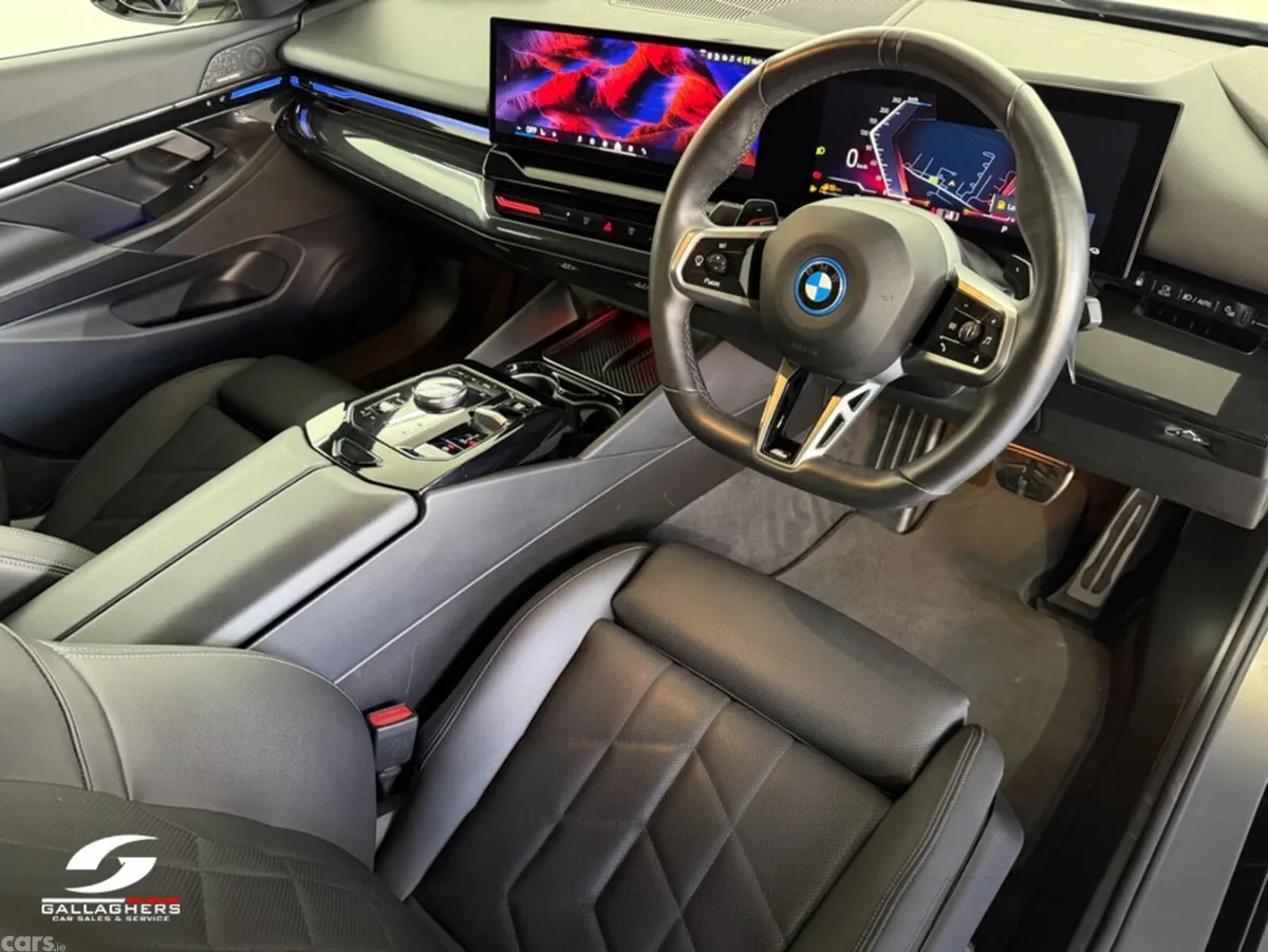 BMW 5-Series Saloon, Petrol Plug-in Hybrid, 2024, Grey