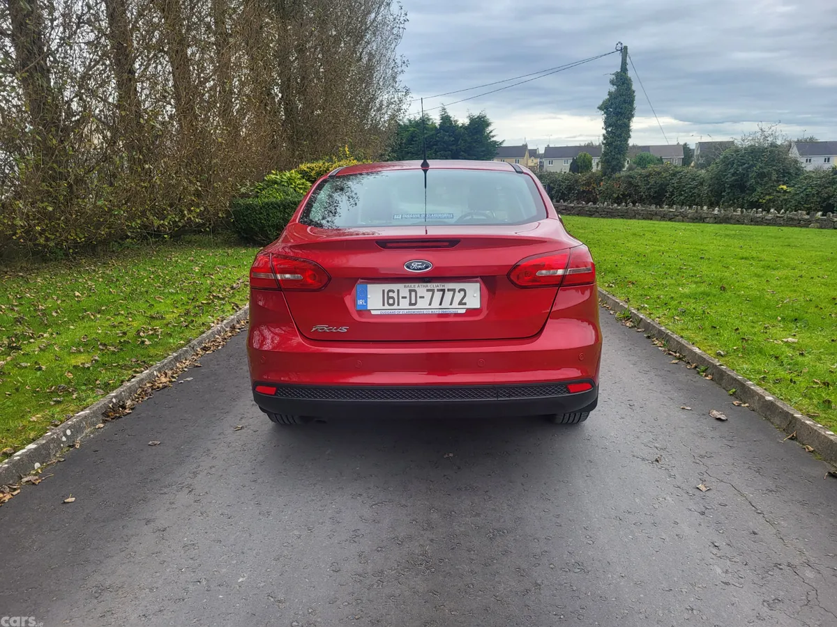 Ford Focus Saloon, Diesel, 2016, Red