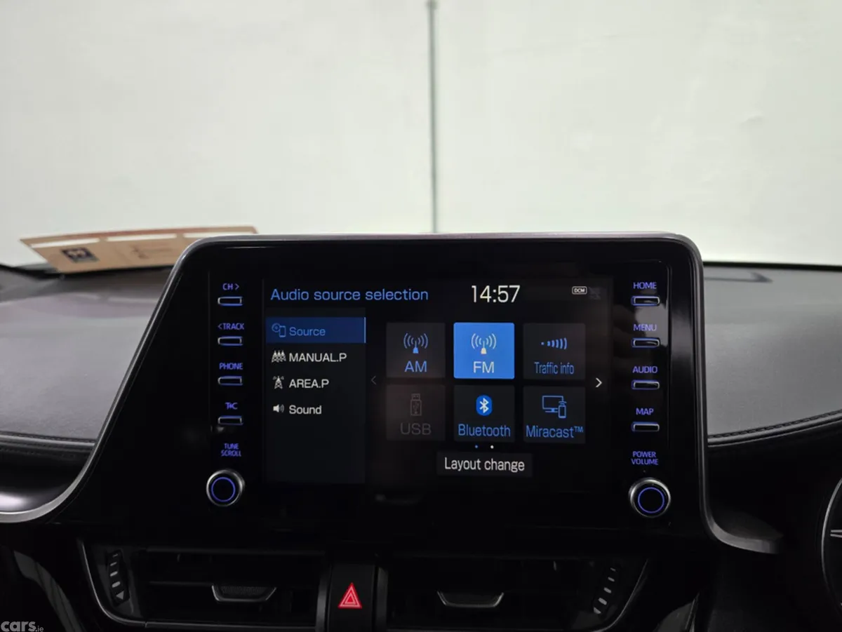 Toyota C-HR SUV, Petrol Hybrid, 2021, Black