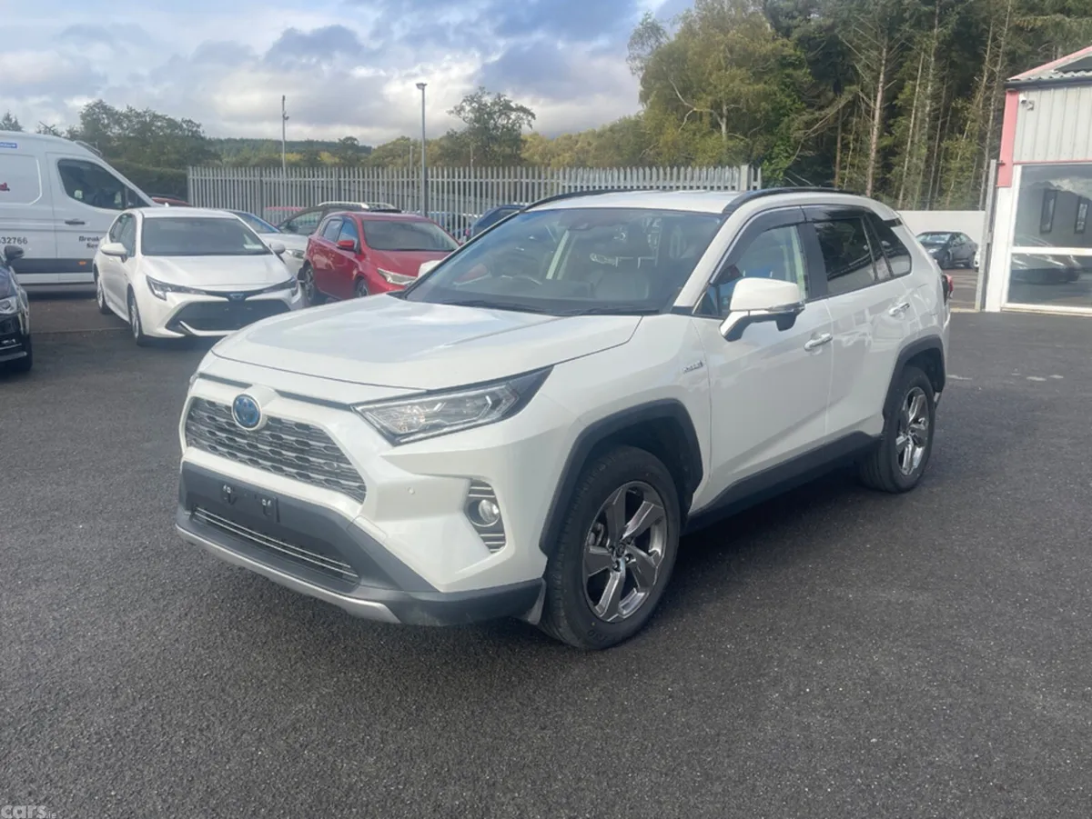 Toyota RAV4 Hatchback, Petrol Hybrid, 2020, White