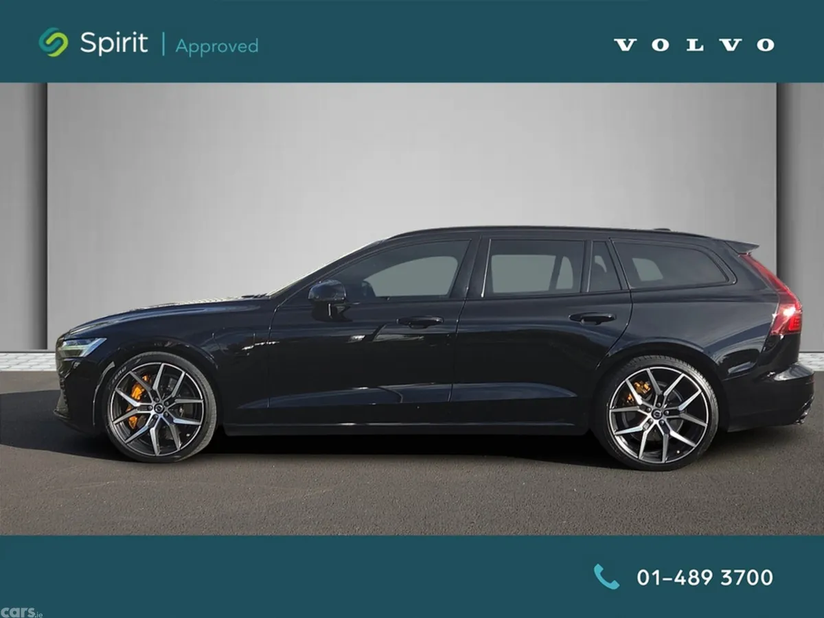 Volvo V60 Estate, Petrol Plug-in Hybrid, 2021, Black