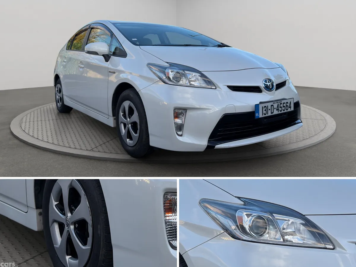 Toyota Prius Hatchback, Petrol Hybrid, 2013, White