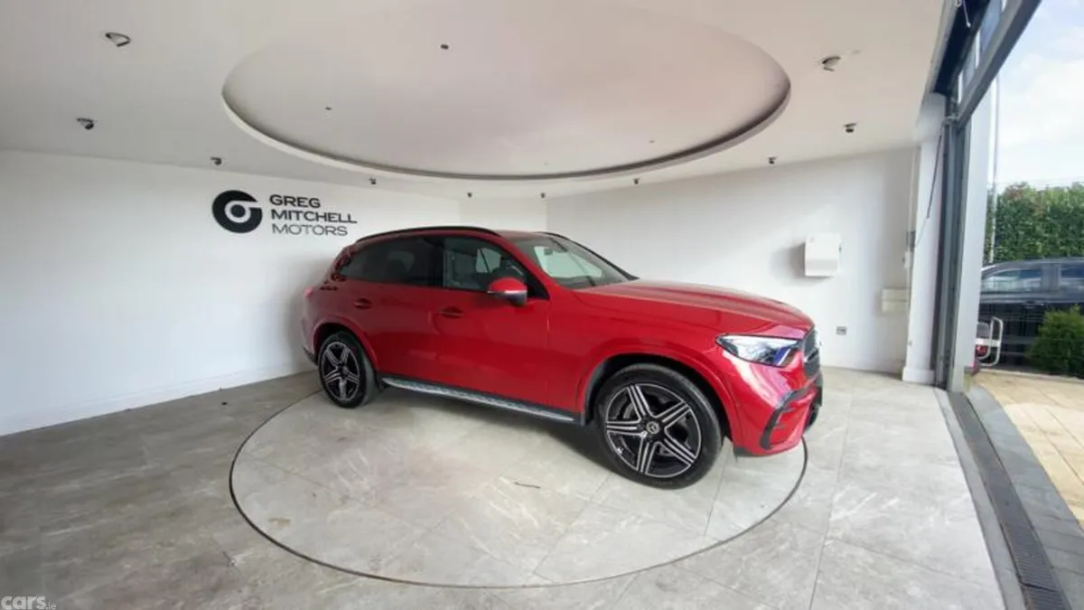 Mercedes-Benz GLC SUV, Diesel Hybrid, 2023, Red