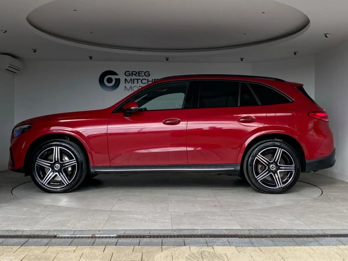 Mercedes-Benz GLC SUV, Diesel Hybrid, 2023, Red
